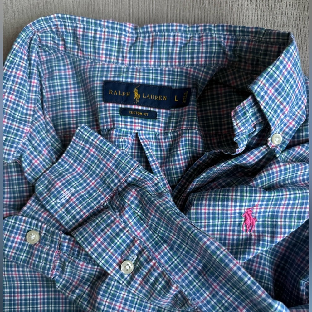 Ralph Lauren Multicolor Plaid Casual Shirt